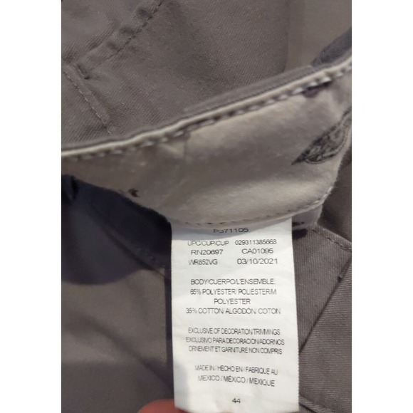 Dickies Mens 44 10.5 inseam Relaxed Fit Flex Work Twill Shorts Gray - Picture 3 of 6